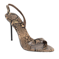 Jeffrey Campbell Go-Getter JC-1481-1-24 Beige Black Python