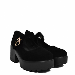 Koi Footwear ND68 Black Suede Koi Footwear - 3