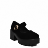 Koi Footwear ND68 Black Suede Koi Footwear - 4