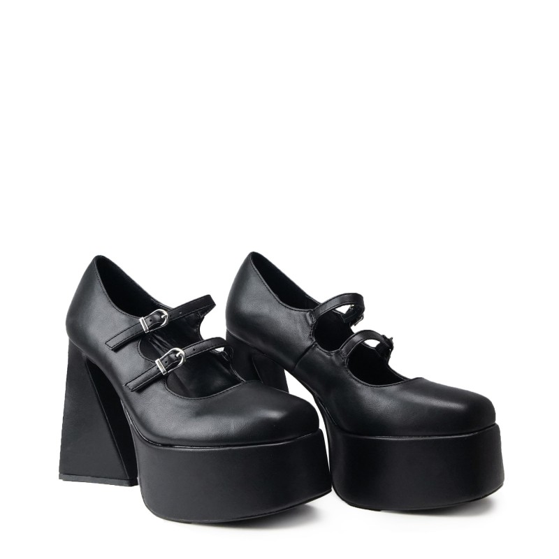 Koi Footwear ND26 Black/White Print Suede