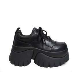 Koi Footwear Chronicles Vilun Platform Trainers Black