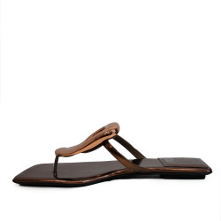 Jeffrey Campbell Linques-2 JC-1045-1-79 Bronze Metallic Bronze