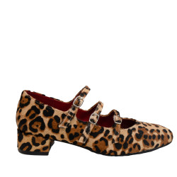 Jeffrey Campbell MARCIE-F JCD-162-13-06 BLACK BEIGE CHEETAH