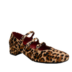 Jeffrey Campbell MARCIE-F JCD-162-13-06 BLACK BEIGE CHEETAH