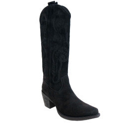 Jeffrey Campbell RANCHER-K 52236-L10 Black Oiled Suede