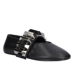 Jeffrey Campbell Rigid JC-1555-3-3 Black Silver