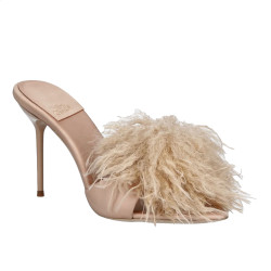 Jeffrey Campbell Shopaholic JC-1804-3-7 Champagne Sazłtin Combo