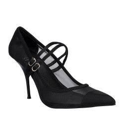 Jeffrey Campbell Stunts JC-1408-1-1 Black Combo