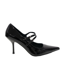 Jeffrey Campbell TYPIST U129-12 BLACK PATENT