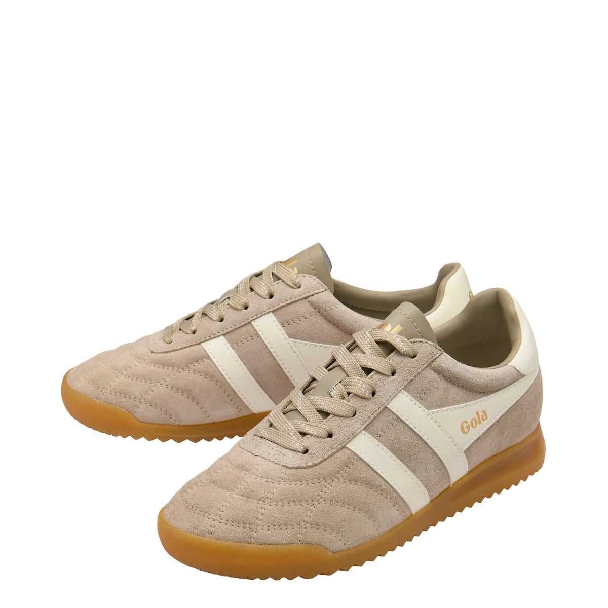 GOLA CLB808CW STADIUM SUEDE BONE/OFF WHITE