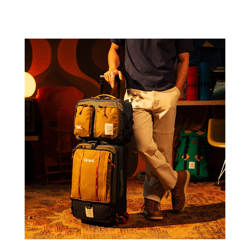 TOPO 932421315000 GLOBAL TRAVEL BAG ROLLER OLIVE/DARK KHAKI