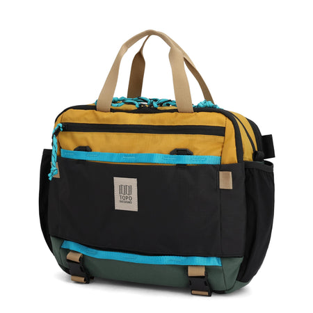 TOPO 932425755000 MOUNTAIN CROSS BAG MUSTARD/FOREST