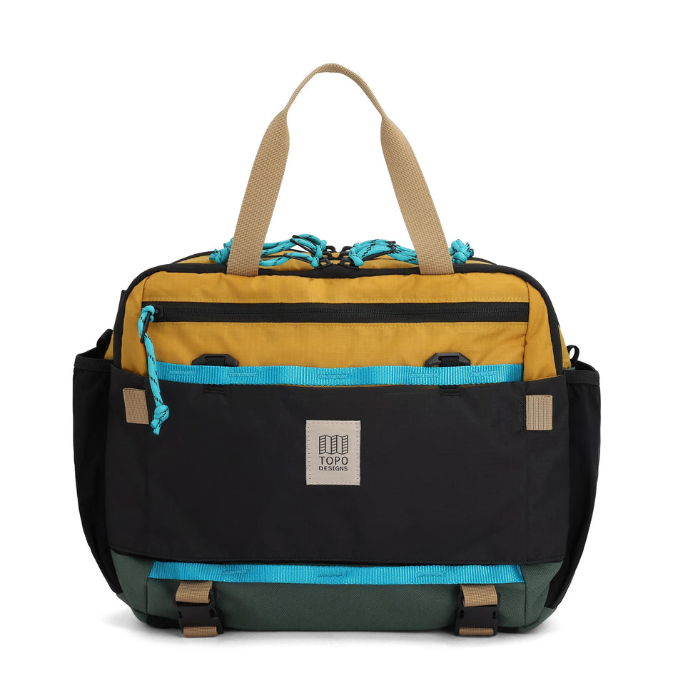 TOPO 932425755000 MOUNTAIN CROSS BAG MUSTARD/FOREST