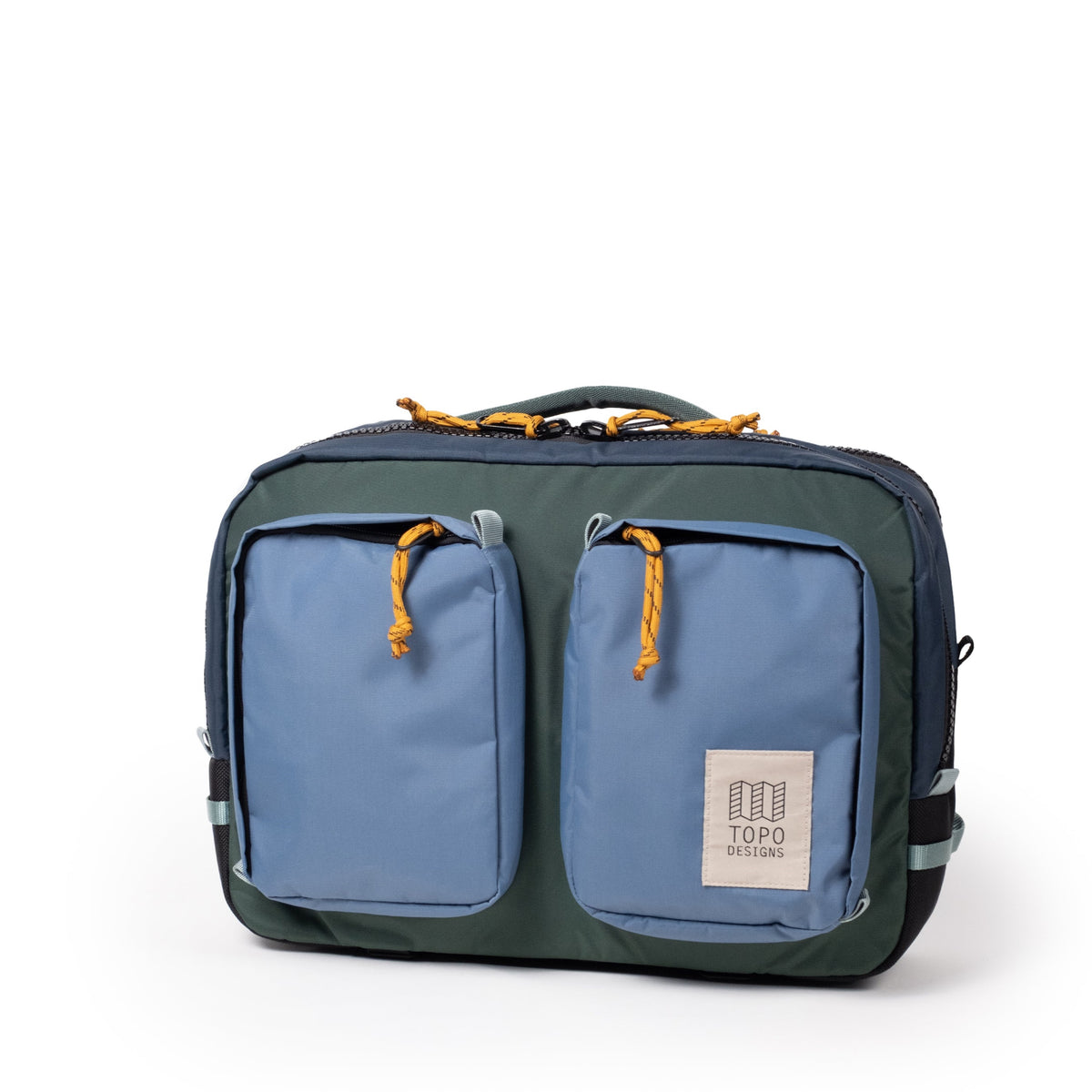 TOPO 932418464000 GLOBAL BRIEFCASE STONE BLUE/FOREST