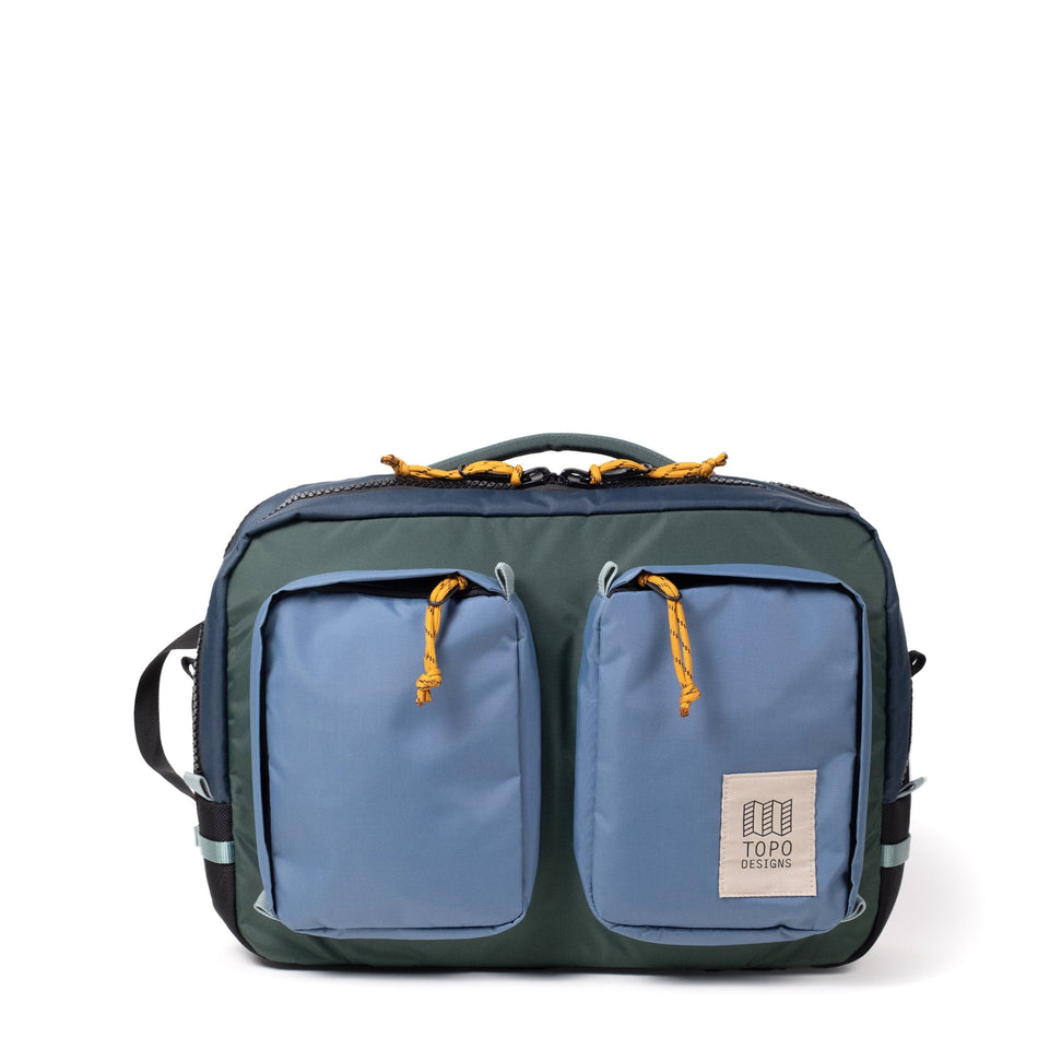 TOPO 932418464000 GLOBAL BRIEFCASE STONE BLUE/FOREST