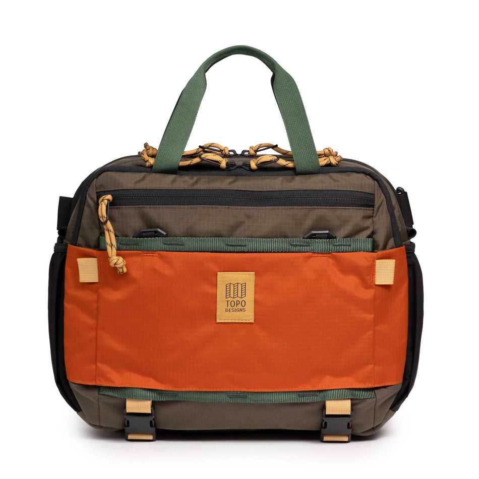TOPO 932425908000 MOUNTAIN CROSS BAG WOODLAND/TERRACOTTA