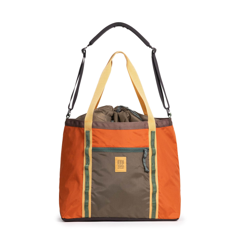 TOPO 932431908000 MOUNTAIN UTILITY TOTE WOODLAND/TERRACOTTA