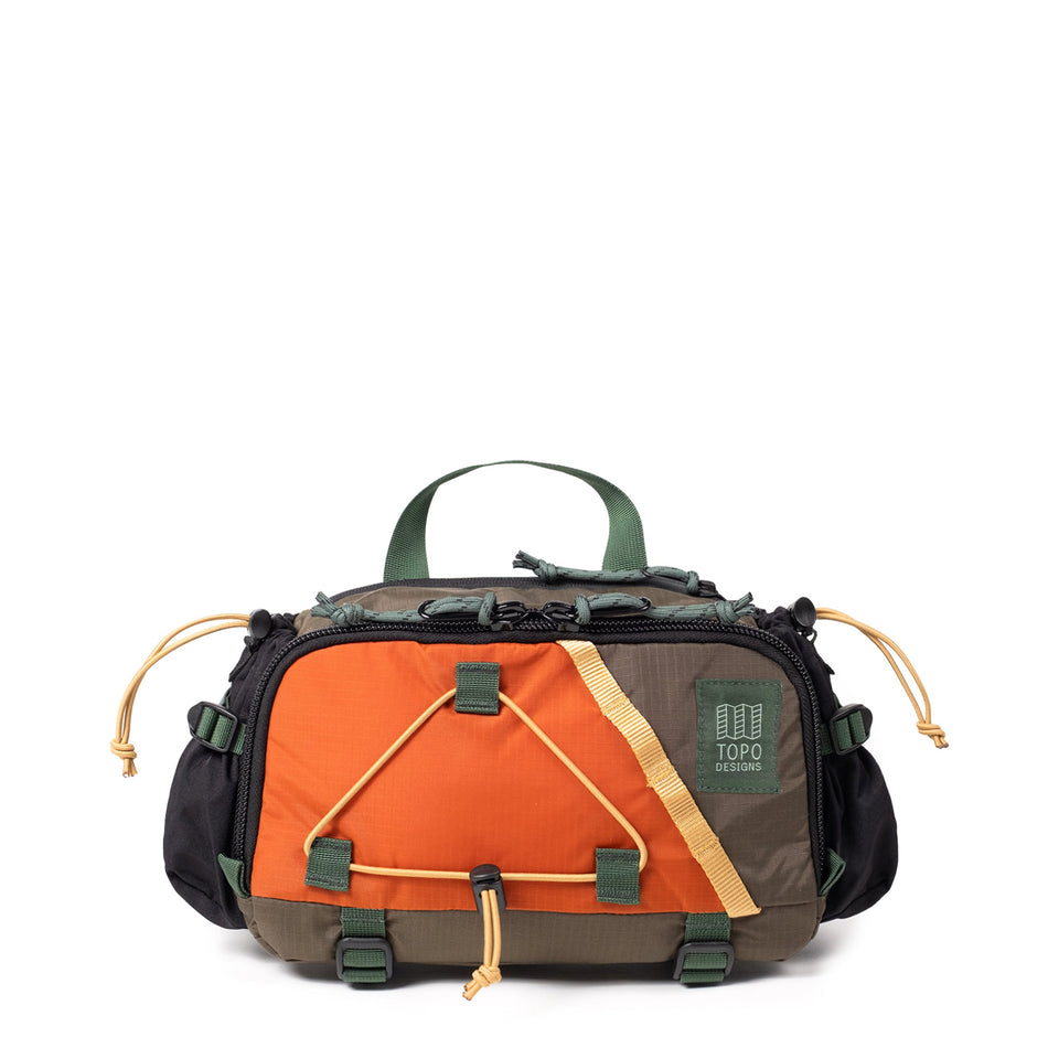 TOPO 932429908000 MOUNTAIN HYDRO HIP PACK WOODLAND/TERRACOTTA