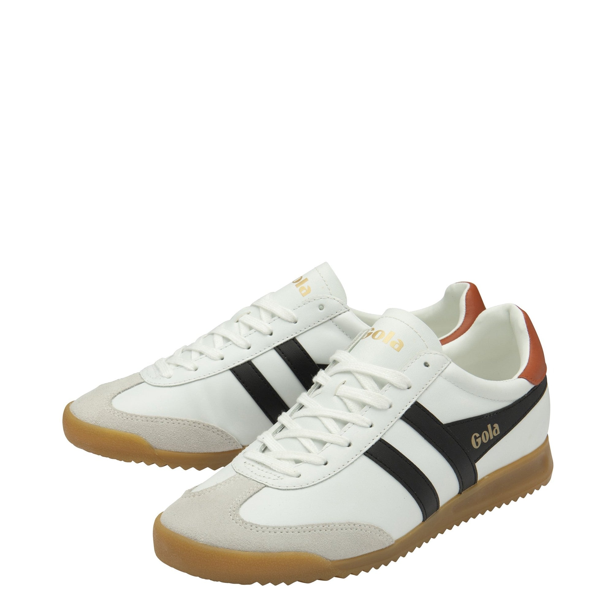 GOLA CMB622WX TORPEDO LEATHER WHITE/BLACK/MOODY ORANGE