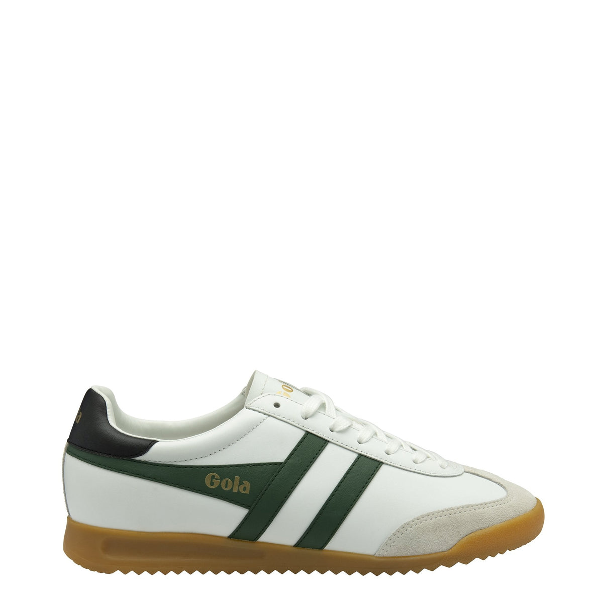 GOLA CMB622IN TORPEDO LEATHER WHITE/EVERGREEN/BLACK