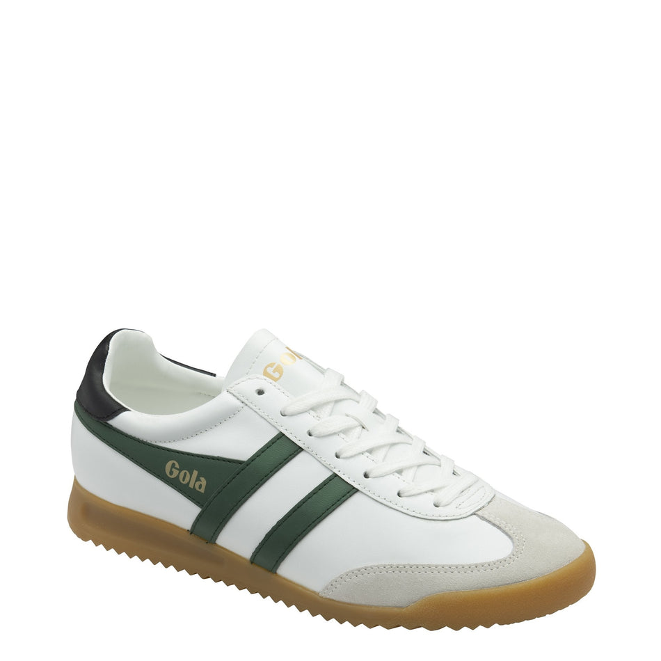 GOLA CMB622IN TORPEDO LEATHER WHITE/EVERGREEN/BLACK