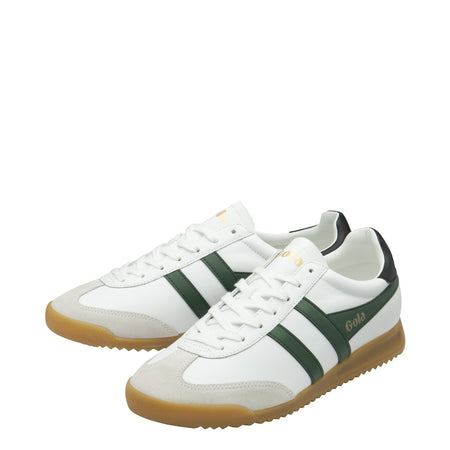 GOLA CMB622IN TORPEDO LEATHER WHITE/EVERGREEN/BLACK