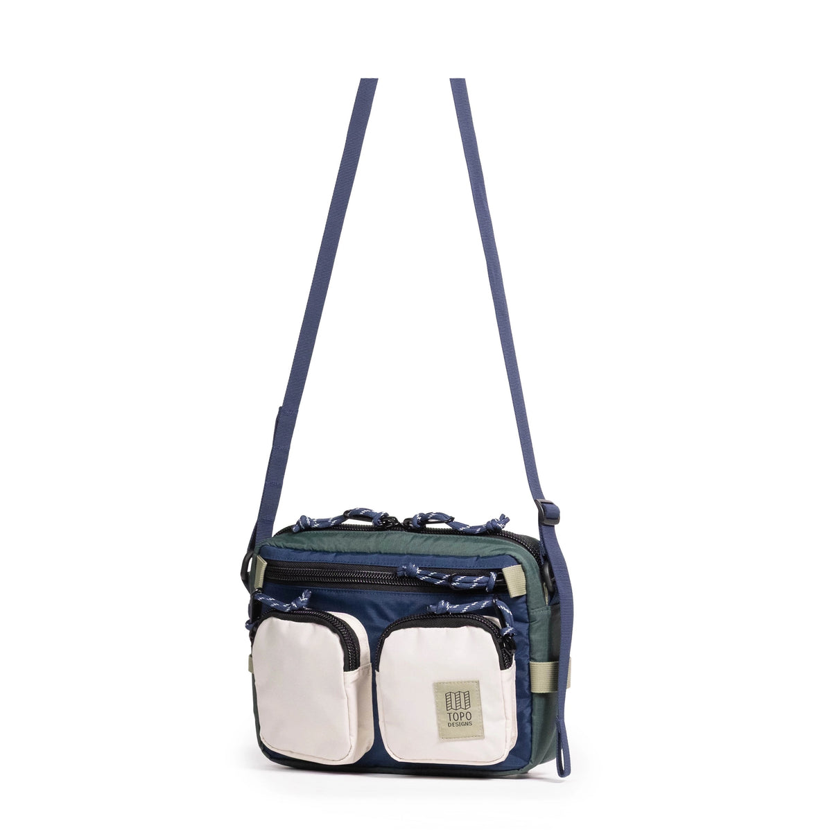 TOPO 931602343000 BLOCK BAG FOREST/BONE WHITE