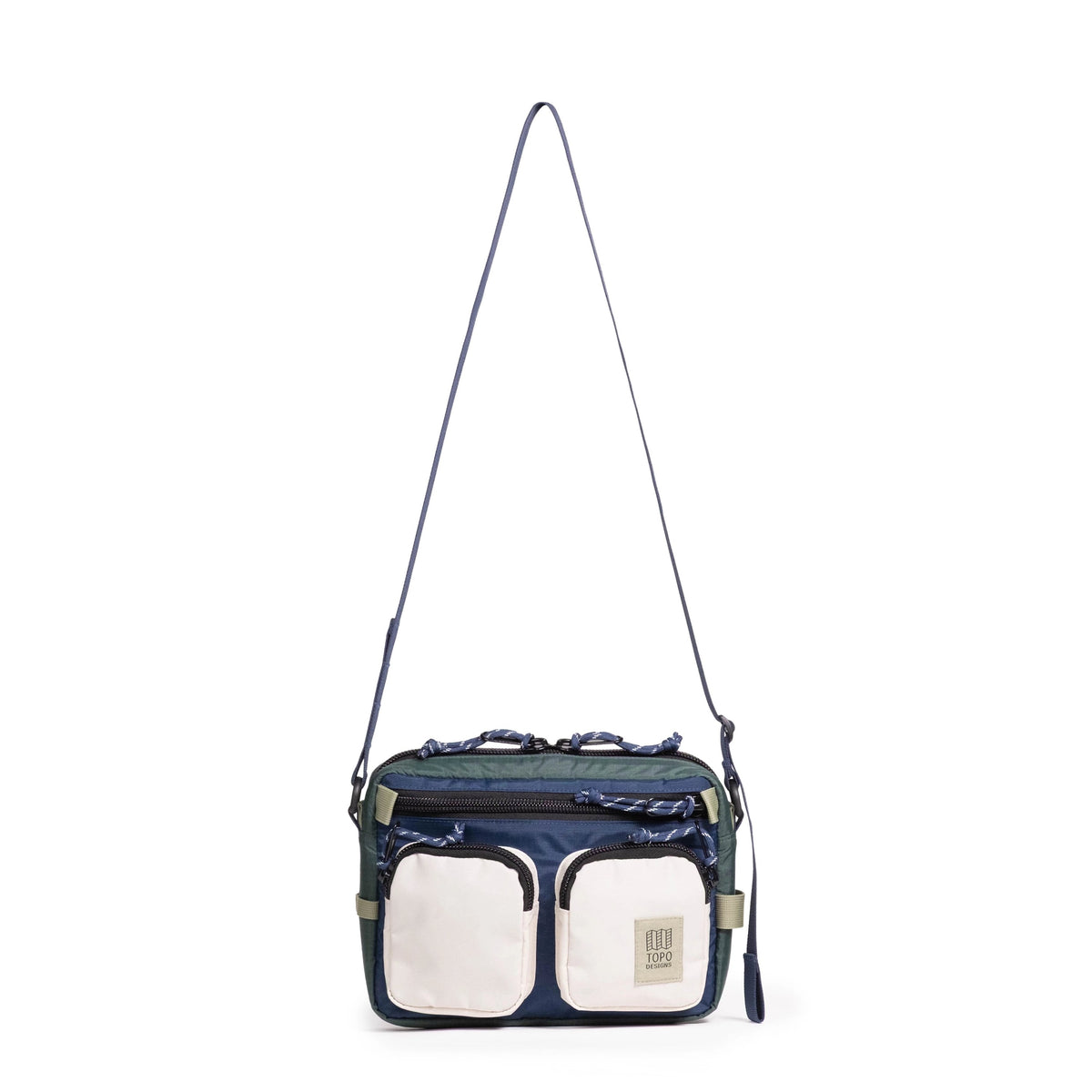 TOPO 931602343000 BLOCK BAG FOREST/BONE WHITE