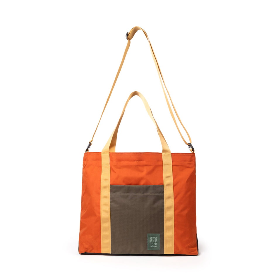 TOPO 931515908000 MOUNTAIN ESSENTIAL TOTE WOODLAND/TERRACOTTA