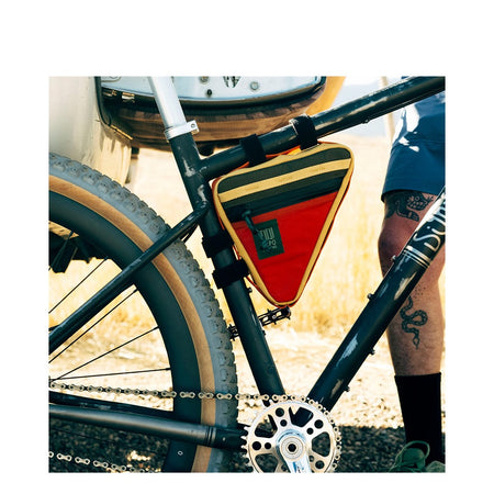 TOPO 932414908000 BIKE FRAME BAG WOODLAND/TERRACOTTA