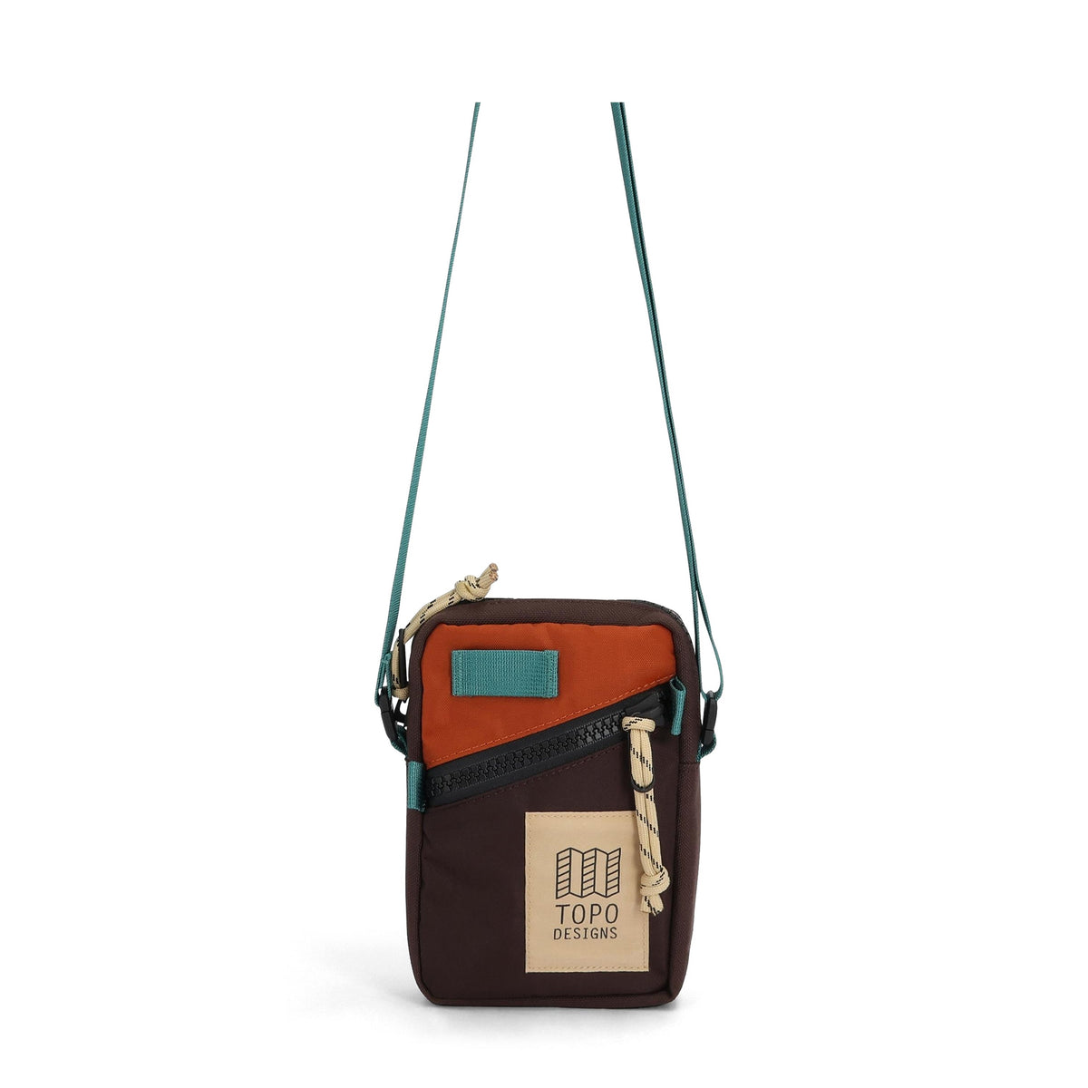 TOPO 932424814000 MINI SHOULDER BAG CLAY/CHOCOLATE