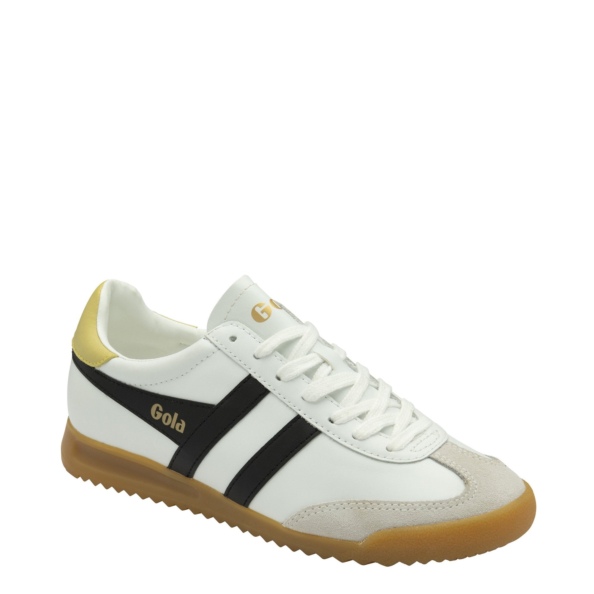 GOLA CLB622WB TORPEDO LEATHER WHITE/BLACK/LEMON