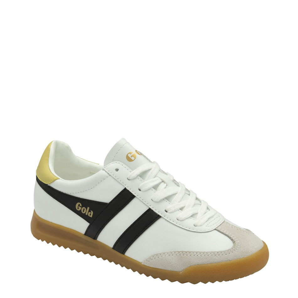 GOLA CLB622WB TORPEDO LEATHER WHITE/BLACK/LEMON