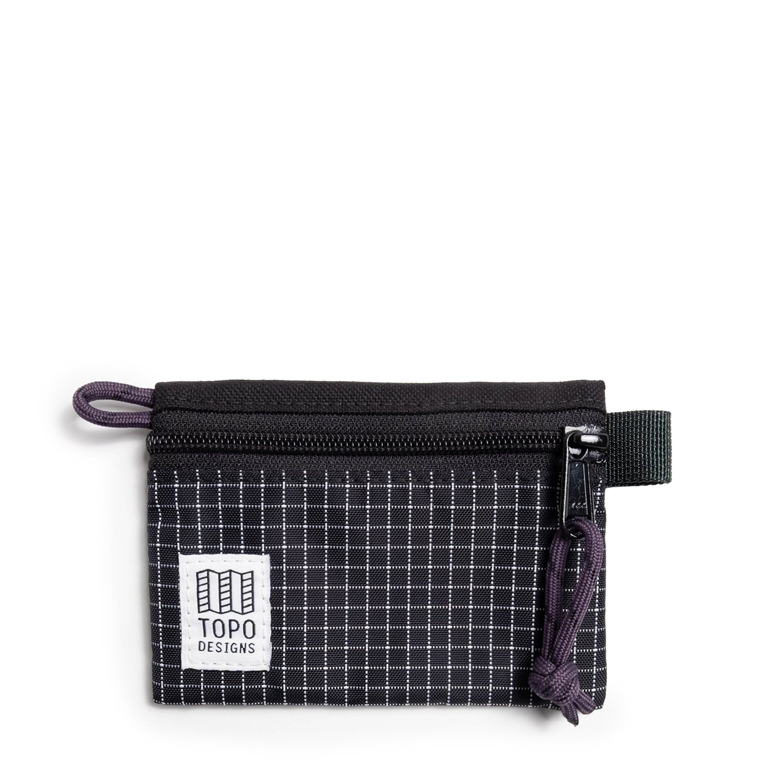 TOPO 932408961000 ACCESSORY BAG MEDIUM, BLACK/GRID