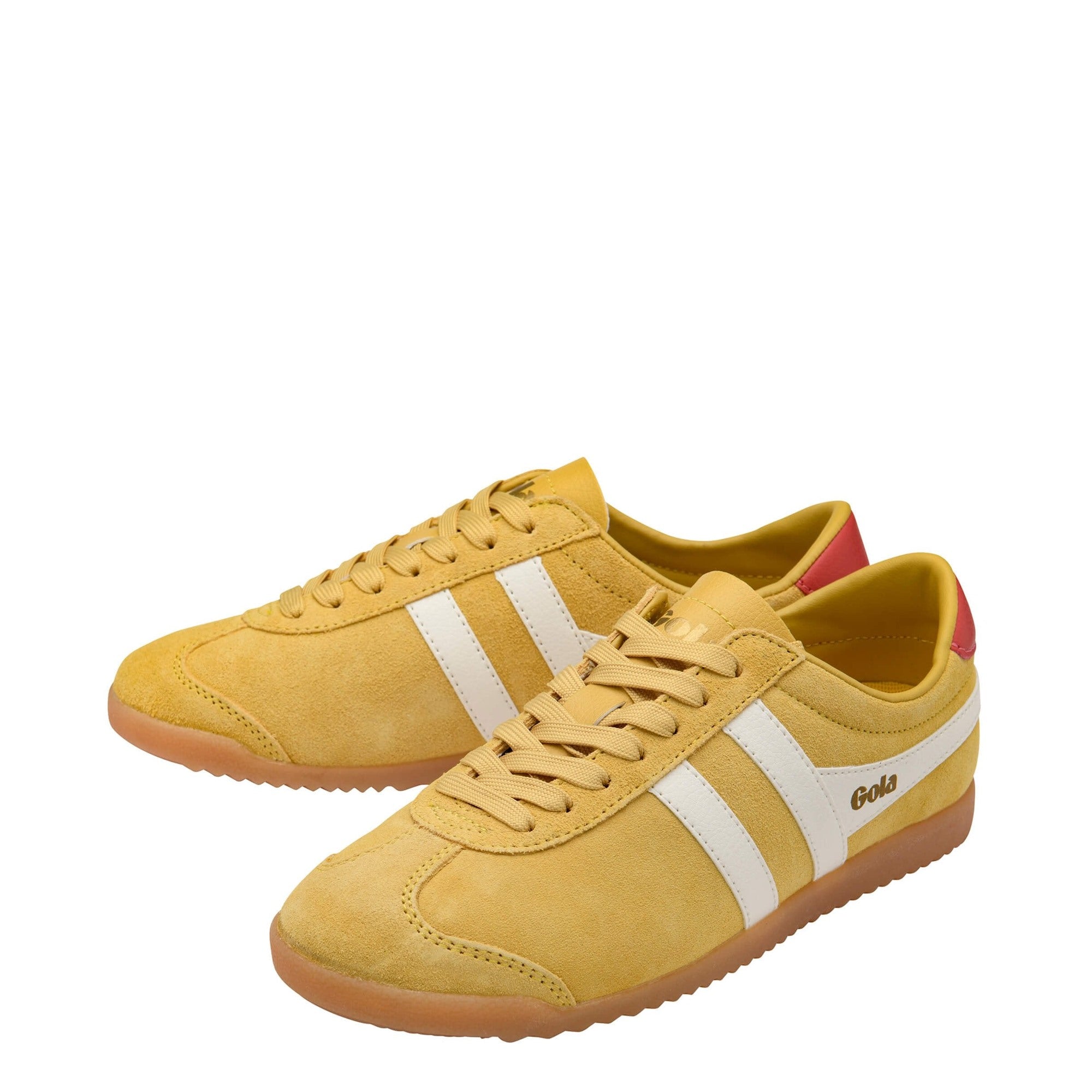 GOLA CLA153YW BULLET SUEDE POLLEN/OFF WHITE/PALE GUM