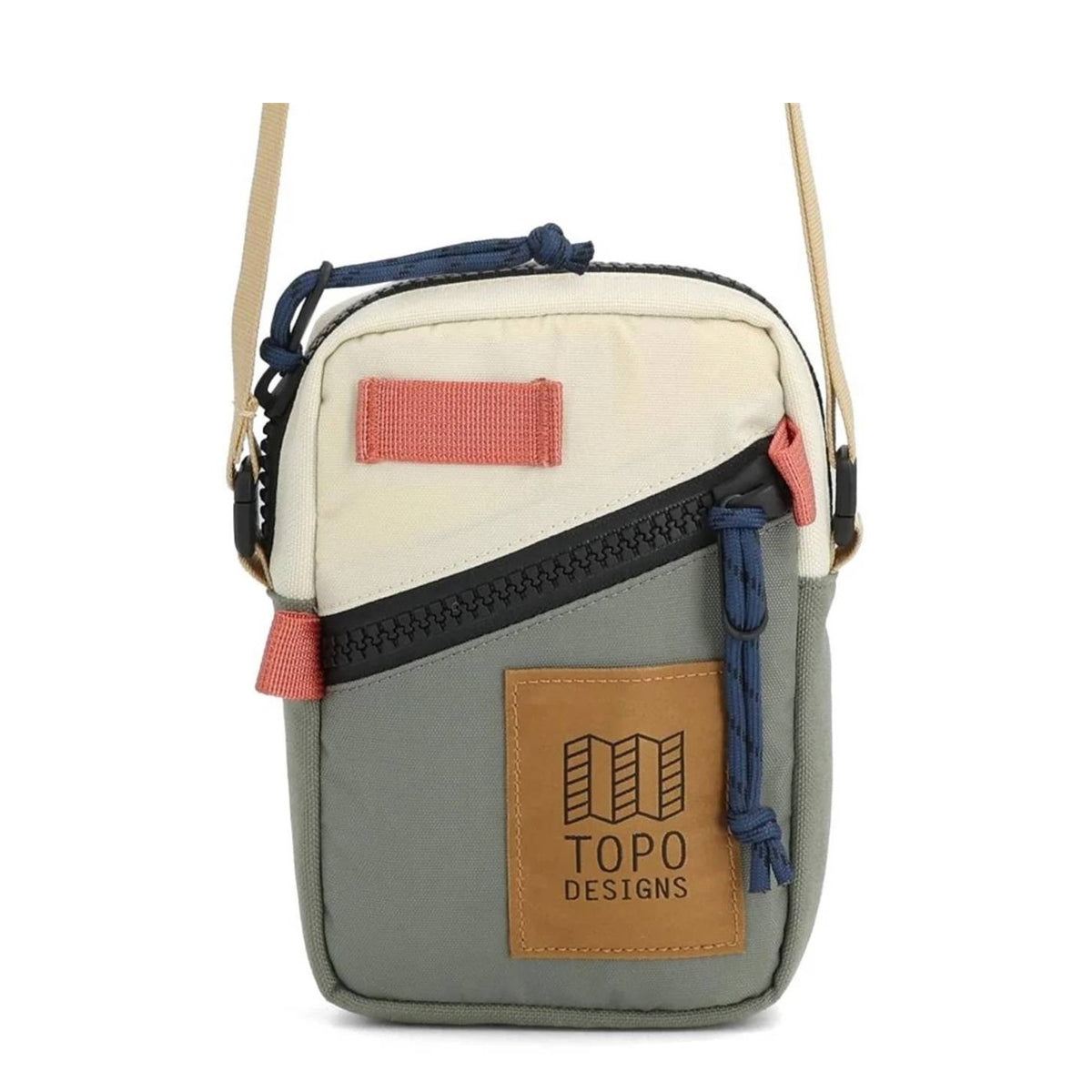 TOPO 932424131000 MINI SHOULDER BAG BONE WHITE/BEETLE