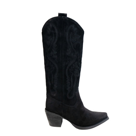 Jeffrey Campbell RANCHER-K 52236-L10 Black Oiled Suede
