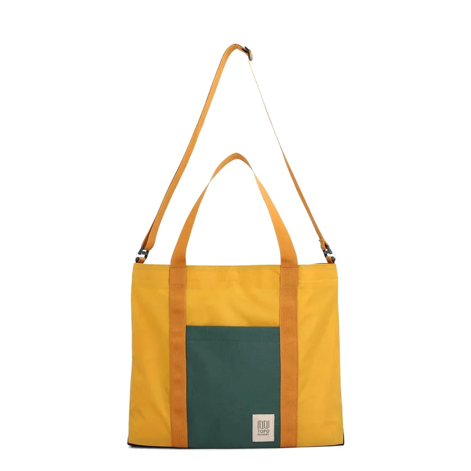 TOPO 931515755000 MOUNTAIN ESSENTIAL TOTE MUSTARD/FOREST