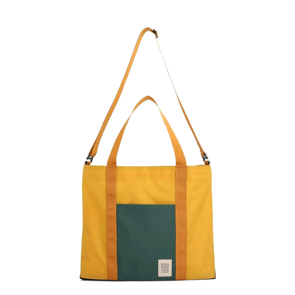 TOPO 931515755000 MOUNTAIN ESSENTIAL TOTE MUSTARD/FOREST