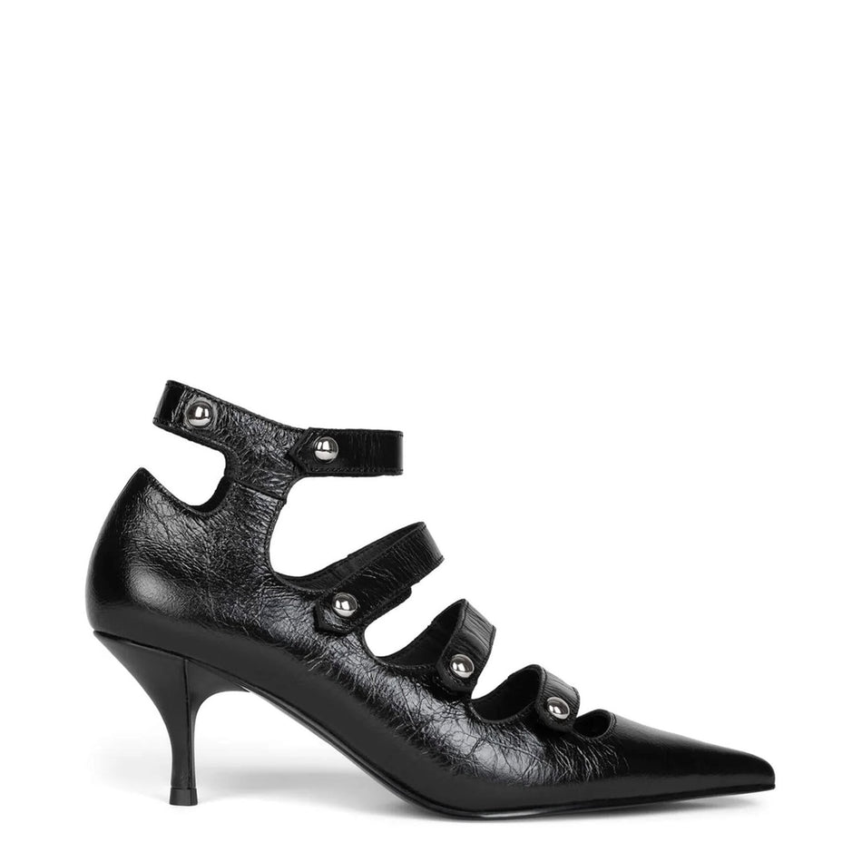 Jeffrey Campbell PEPORTER JCD-190-11-11 Black Patent