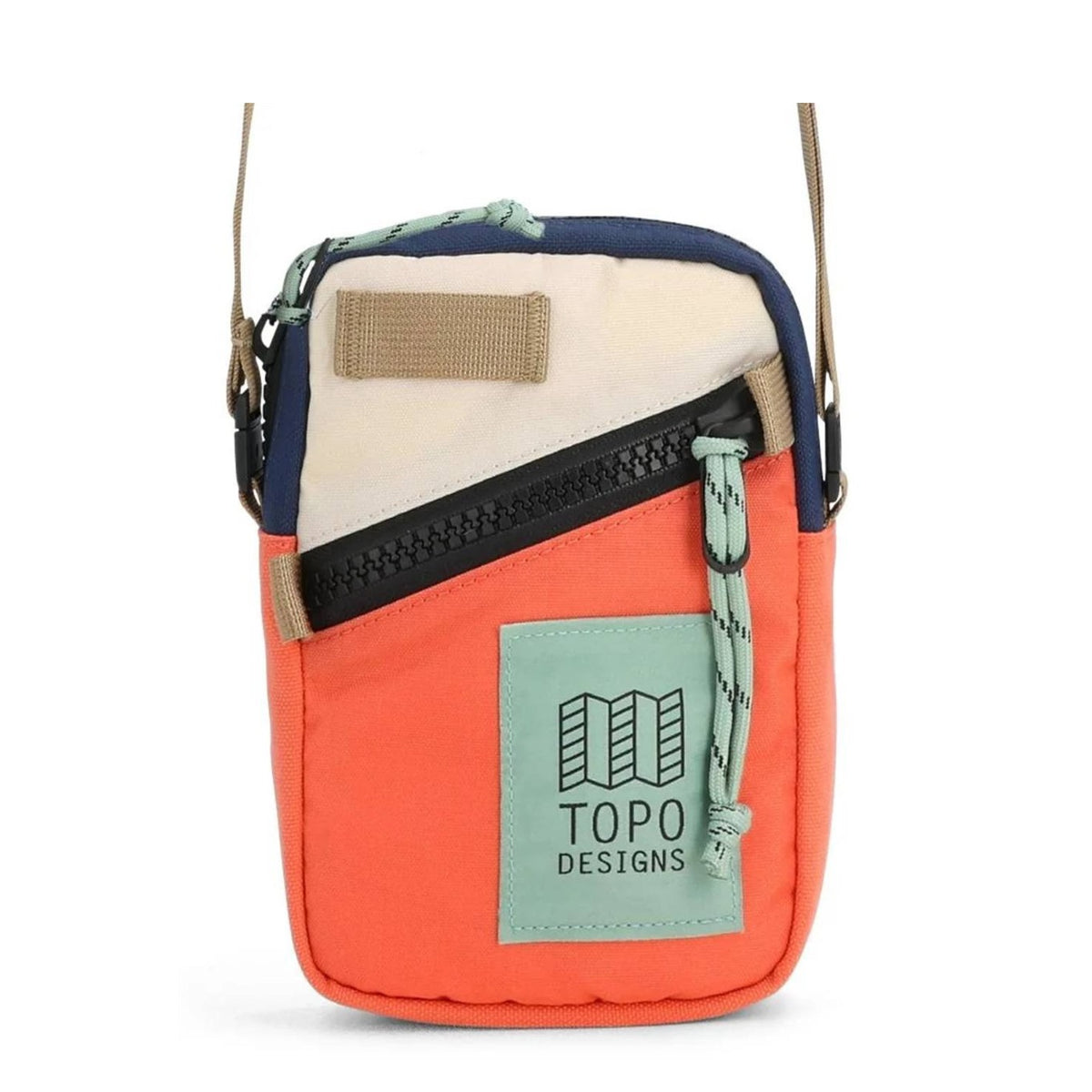 TOPO 932424685000 MINI SHOULDER BAG ALMOND/EMBERGLOW