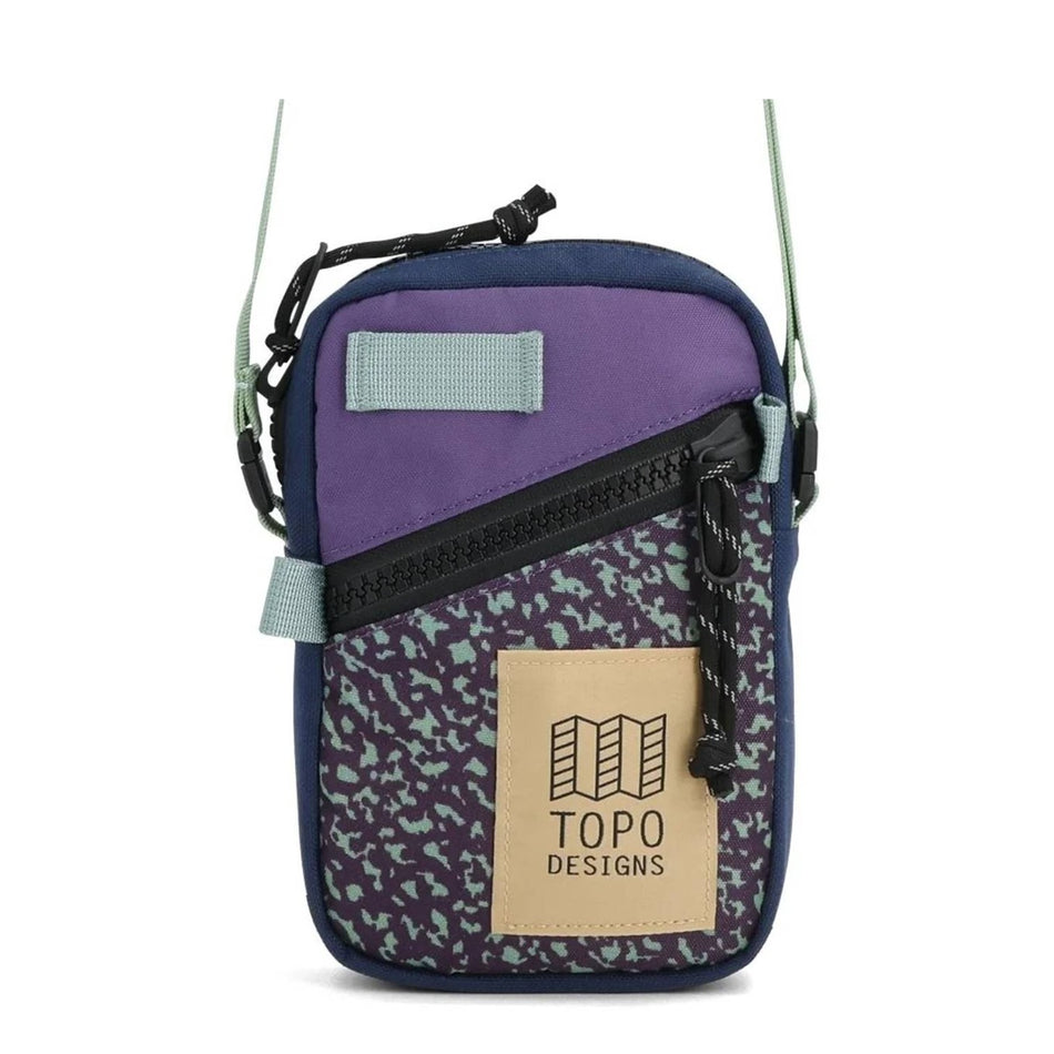 TOPO 932424515000 MINI SHOULDER BAG LOGANBERRY/CRACKLE