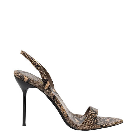 Jeffrey Campbell Go-Getter JC-1481-1-24 Beige Black Python