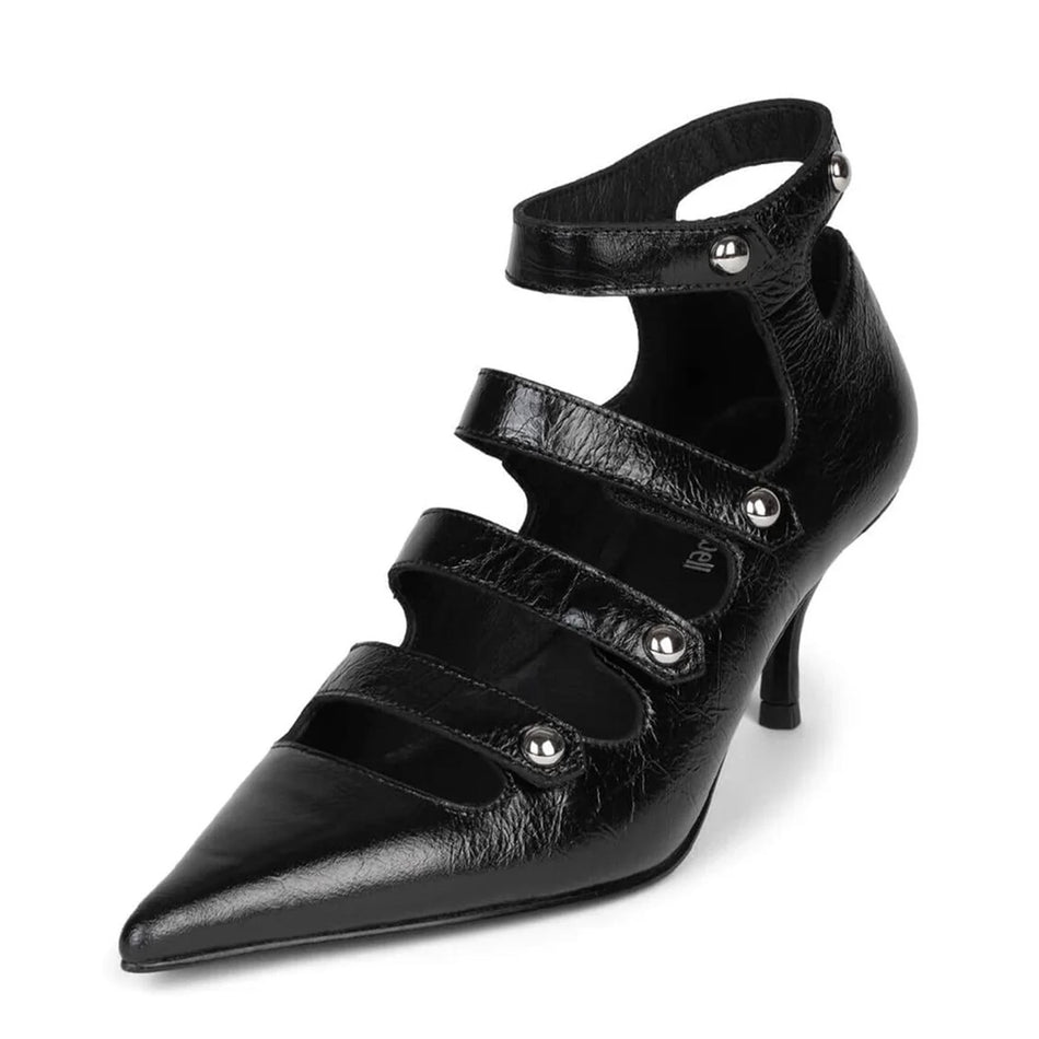 Jeffrey Campbell PEPORTER JCD-190-11-11 Black Patent