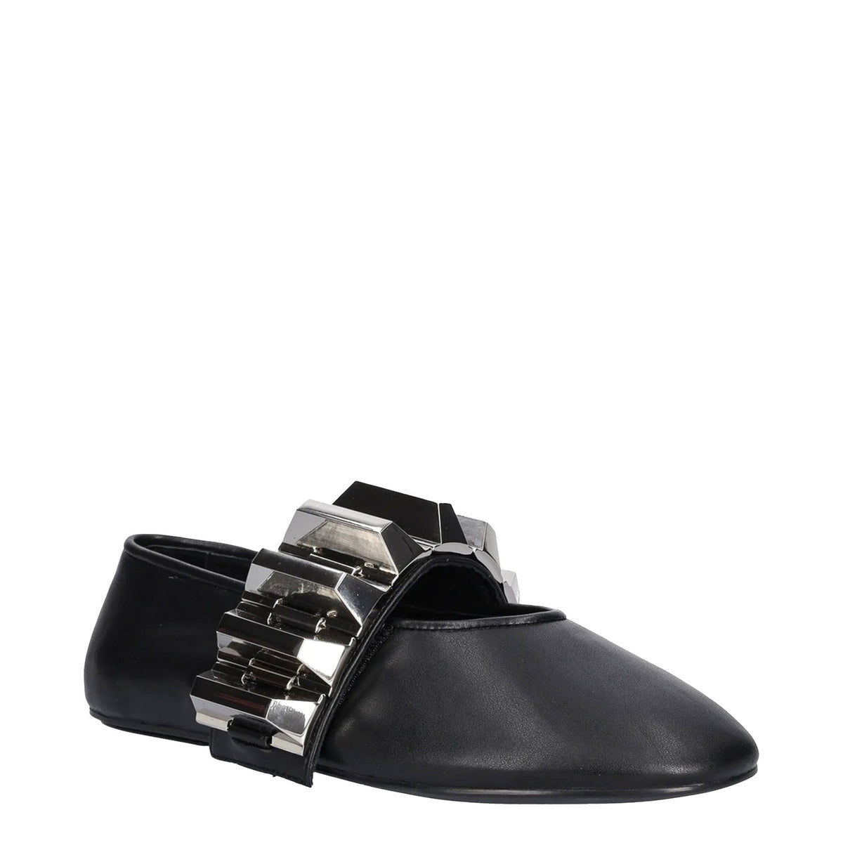 Jeffrey Campbell Rigid JC-1555-3-3 Black Silver