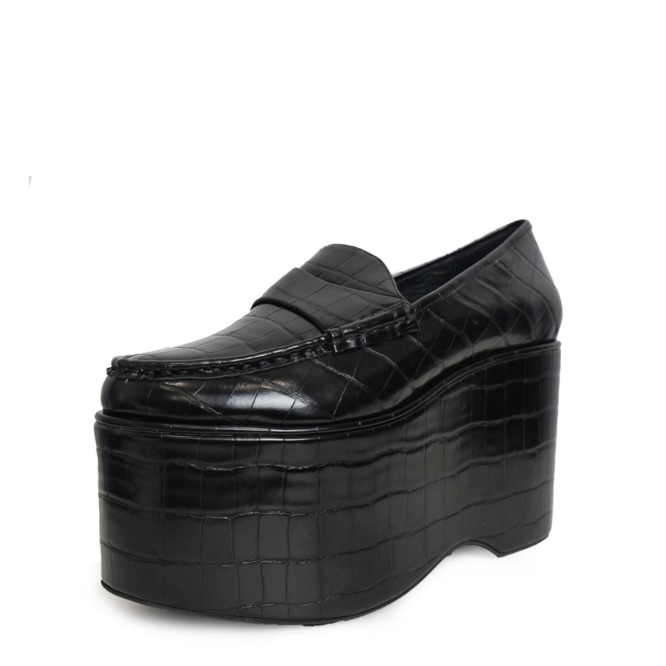 Jeffrey Campbell Soaring JC-1505-1-18 Black Croco