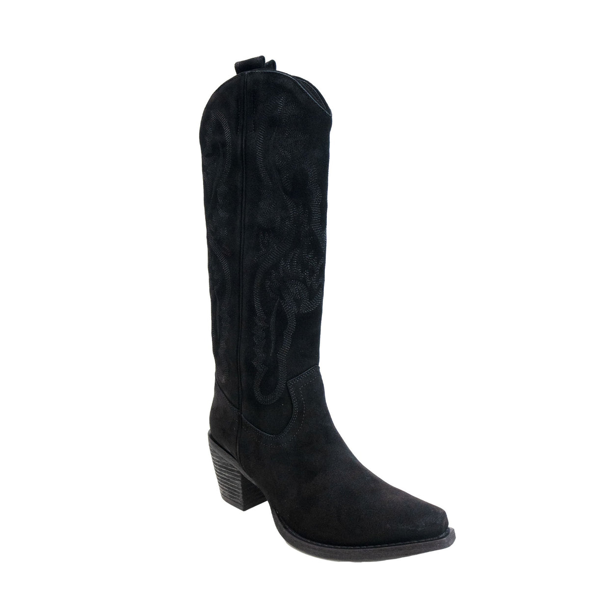 Jeffrey Campbell RANCHER-K 52236-L10 Black Oiled Suede