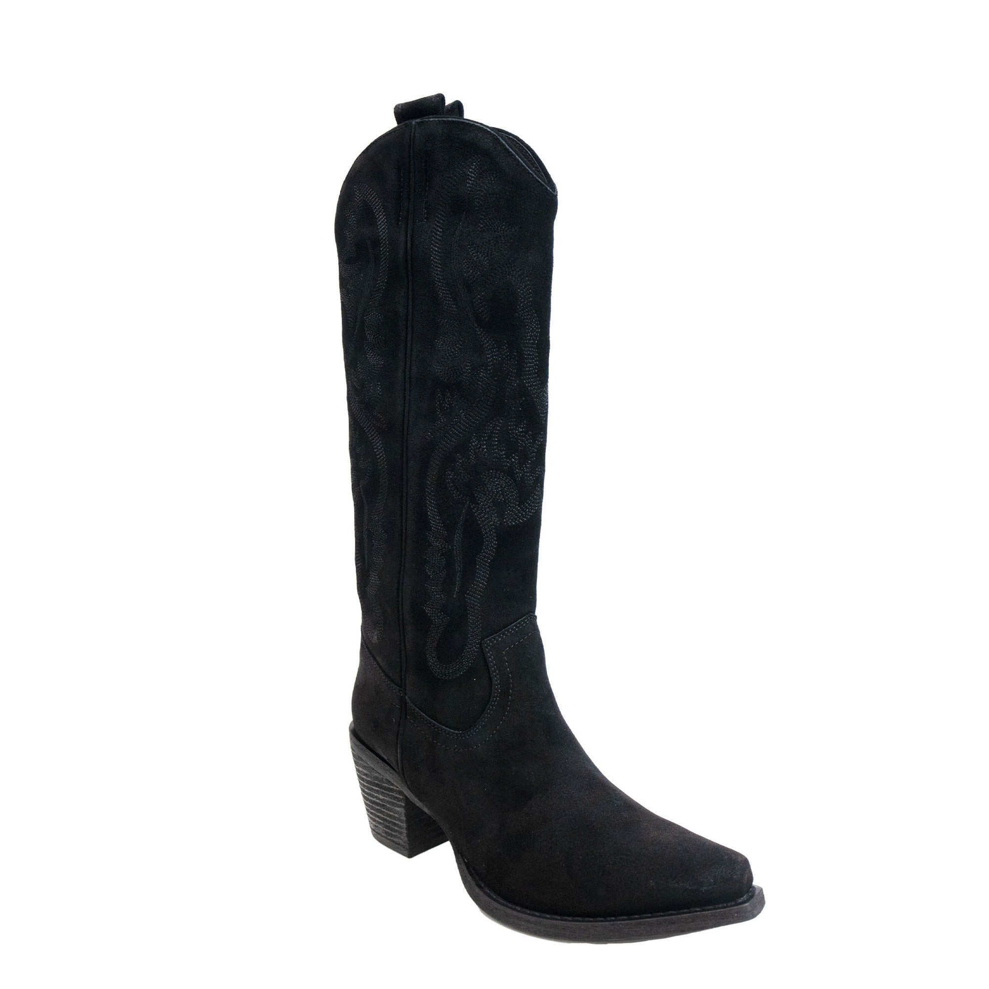 Jeffrey Campbell RANCHER-K 52236-L10 Black Oiled Suede