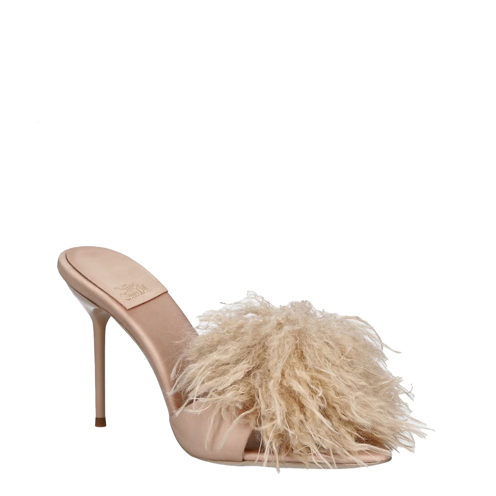 Jeffrey Campbell Shopaholic JC-1804-3-7 Champagne SazĹ‚tin Combo