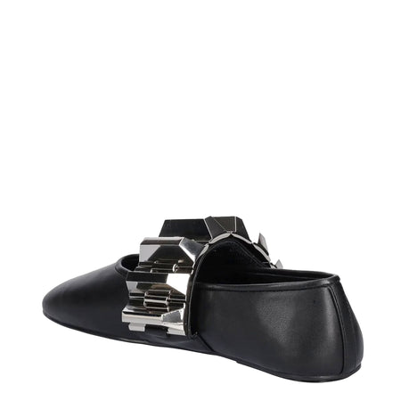 Jeffrey Campbell Rigid JC-1555-3-3 Black Silver